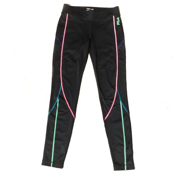 Fila Pants - Fila Rainbow Stripe Leggings